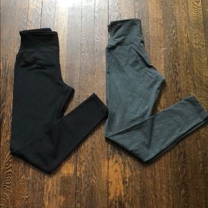 Yummie by Heather Thomson Lot of 2 Cotton Leggings